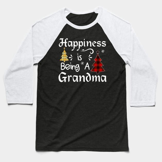 Happiness Is Being A grandma Baseball T-Shirt by jobcratee